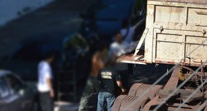 O destino da cocaina era Porto de Santos como se fosse carregamento de minério.Foto: diariocorumbaense