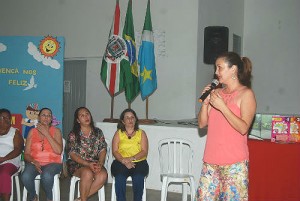 Prefeita Juliana Almeida fez a abertura oficial do escolar de Miranda