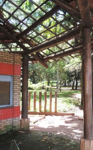 Hoje, o parque encontra-se com aspecto de abandono