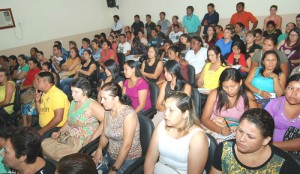 A audiência pública aconteceu na Câmara Municipal de Miranda