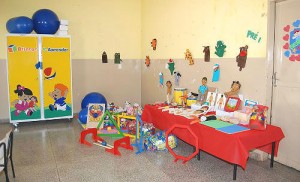 Os estabelecimentos passam a contar com material para desenvolver um aprendizado lúdico
