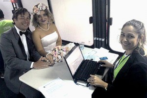 Entre os serviços oferecidos estão conversões de união estável em casamento