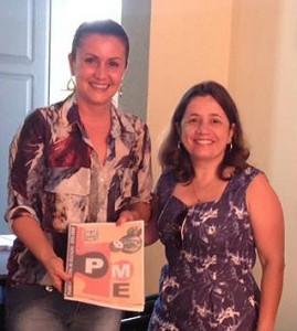 Prefeita Juliana e secretária Walquíria Angélica