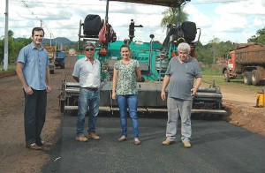 Uma obra importante para a comunidade de Miranda, disse a prefeita Juliana