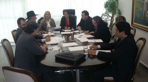 Presidente da Assomasul Juvenal Neto (PSDB), participou do encontro em Brasília