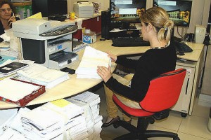 TCE-MS deixou de utilizar mensalmente 6,7 toneladas de papel