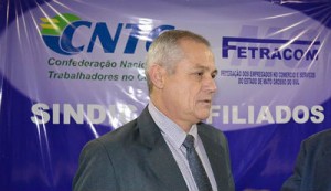 Pedro LIma, presidente da Fetracom/MS