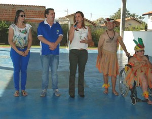 Em Miranda foi realizado uma cerimônia em sua sede própria, com a presença da prefeita Juliana
