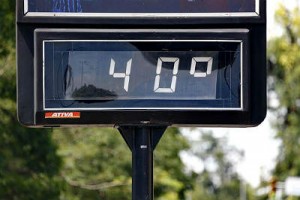A Capital já registrou casos de desmaios por conta do forte calor