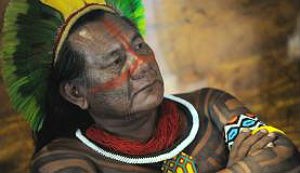 O cacique Akiaboro Kayapó diz que os índios fizeram a pesquisa e os jovenms vão aprender as tradições culturais nas aldeiasFernando Frazão/Agência Brasil