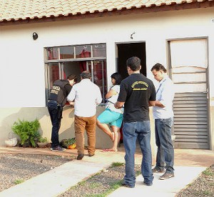 policiais federais na capital procederam a desocupação e reintegração de posse 