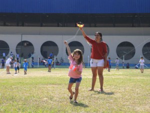 No festival foi massificado a campanha contra o uso do cerol (Foto: Marcos Boaventura)