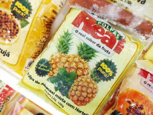 A empresa trabalha com seis variedades de sabor