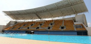 Parque Aquático Maria Lenk será usado para polo aquático, nado sincronizado e saltos ornamentais