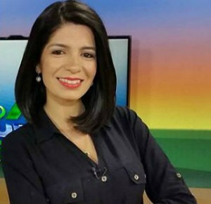 Priscilla Sampaio foi internada na segunda-feira com pneumonia. (Foto: Reprodução/TV Morena)