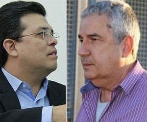 Gilmar Olarte (E) e João Amorim