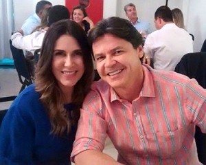 Maria Clara Mascarenhas Scardini esposa do prefeito Paulo duarte