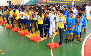 São nove modalidades esportivas e cerca de 1.200 atletas