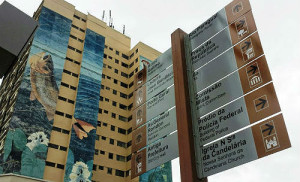 Placas estão sendo instaladas no centro histórico de Corumbá (Divulgação)