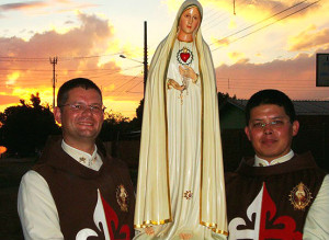 Nossa Senhora de Fátima, vinda de Portugal