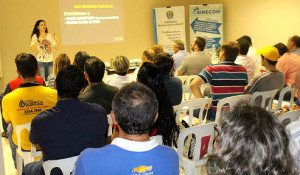 Procuradora Damaris Baggio declarou-se surpresa com o interesse dos representantes comerciais
