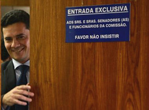 Juiz Sérgio Moro, responsável pelos processos da Operação Lava Jato