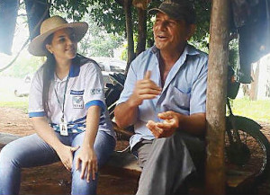 Claudenor Pereira da Silva (59), que desde 2009 deixou a vida dura dos acampamentos para ter seu tão sonhado pedaço de chã