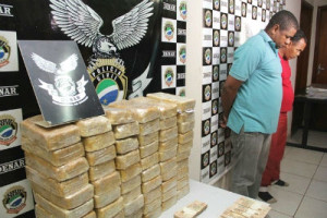 No total, a droga foi avaliada em R$ 600 mil