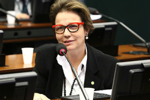 Deputada federal Tereza Cristina (PSB/MS) recebeu doações do Banco BTG Pactual
