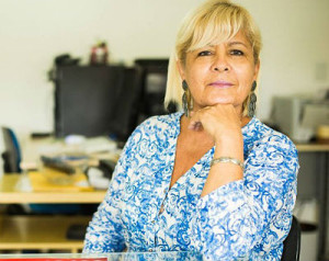 Candidata de favor em 2012, Lu Calazans teve apenas cinco votos - Barbara Lopes/ Agência O Globo