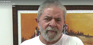 O ex-presidente Luiz Inácio Lula da Silva publicou vídeo em sua página no Facebook cumprimentando o PT pelos 36 anos