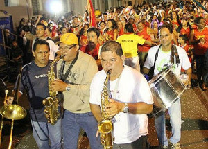 No dia 7 de fevereiro será a vez dos blocos e cordões carnavalescos