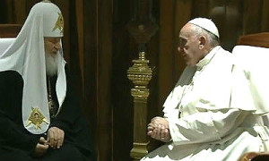 Patriarca russo e Papa Francisco se reúnem em Cuba