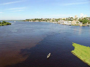 Na segunda-feira, rio Paraguai atingiu 3,12 metros. Foto: Divulgação