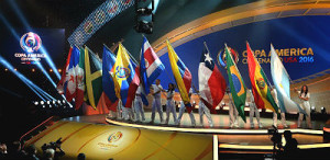 Sorteio da Copa América Centenário 2016 foi realizado em casa de shows de Nova York