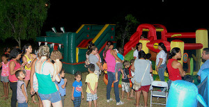 Edição do Noite Feliz que aconteceu no Bairro Beira-Rio. Hoje o evento será realizado no Bairro Maria do Rosário