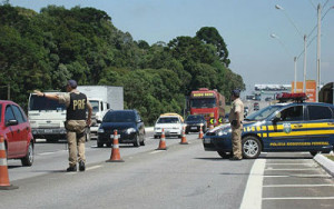 Foram registrados 1.847 acidentes nas rodovias em 2015