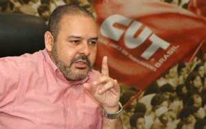 Presidente da CUT (Central Única dos Trabalhadores), Vagner Freitas 