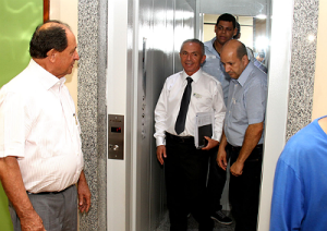 O novo elevador representa economia para a Casa de Leis, disse o deputado