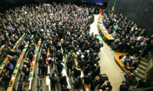 Impeachment é votado no plenário da Câmara dos Deputados