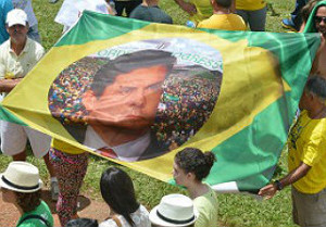 Juiz é tido como herói nacional em manifestações contra o governo. Wilson Dias/Agência Brasil