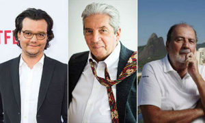 Wagner Moura, Domingos Oliveira e Cacá Diegues falaram sobre a mudança - Arquivo ou divulgação