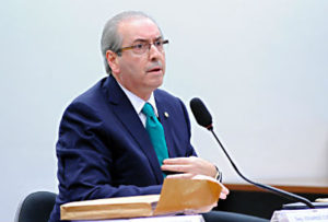 Eduardo Cunha está afastado do mandato e da presidência da Casa desde o início do mês