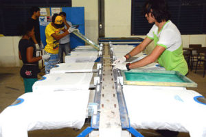 Um dos cursos com inscrições abertas é o de Serigrafia (Foto: Arquivo PMC)