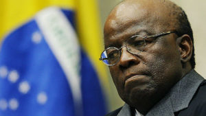 Ex-ministro do Supremo Tribunal Federal (STF) Joaquim Barbosa 