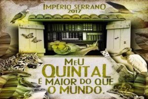 Para o carnavalesco Marcus Ferreira, a homenagem ao poeta Manoel de Barros "deverá ser uma espécie de poesia lírica, um presente para os imperianos