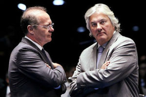 Gravação do ex-presidente da Transpetro Sérgio Machado, delator da Operação Lava Jato, mostra o presidente do Senado, Renan Calheiros (PMDB-AL)