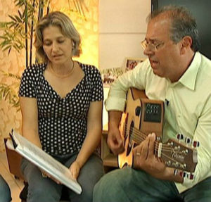 Zezinho Charbel durante gravações para série de reportagens da TV Morena (Foto: Reprodução/TV Morena)