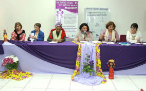Representante da Articulação de Mulheres Brasileiras, Ana Maria Gomes