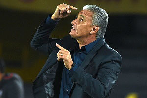 O técnico Tite, do Corinthians